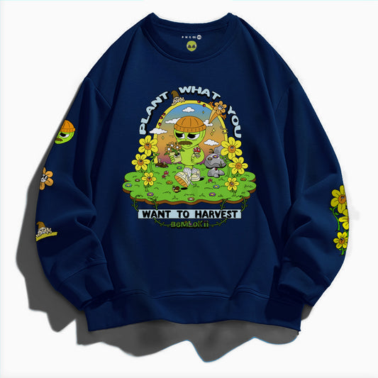 Moletom Plant What You Harvest Marine